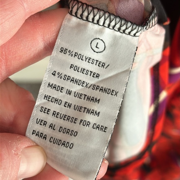 VTG Sherpa &‎ Palmer Aztec Geometric Sleeveless V Neck MIDI Dress Sz Large - Picture 6 of 9